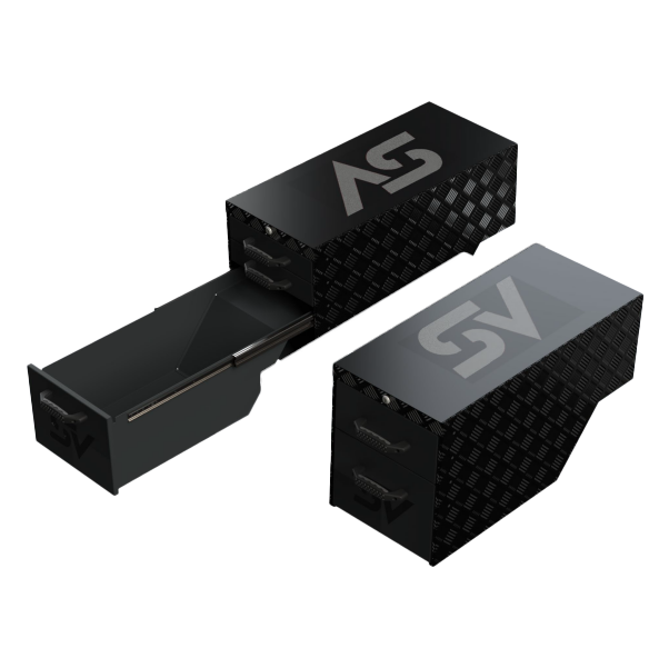 Wheel Well Box + Drawers