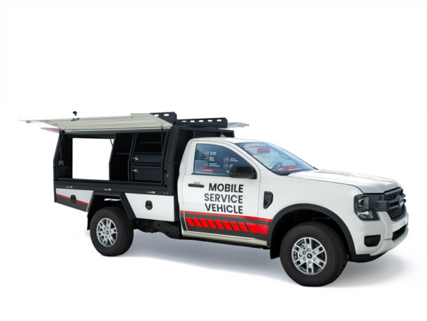 MSV 2 in 1 - Tray and Canopy for Mobile Service Vehicle​